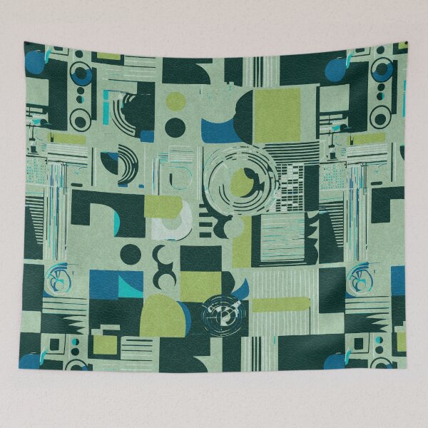 Item preview, Bauhaus pattern - "Sea Turtle" designed and sold by Hemindway.
