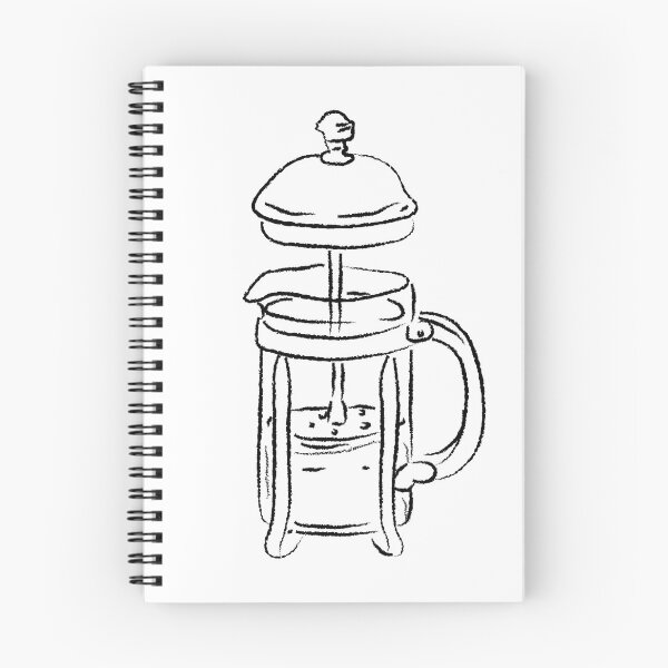 Item preview, french press designed and sold by Devon Bailey.