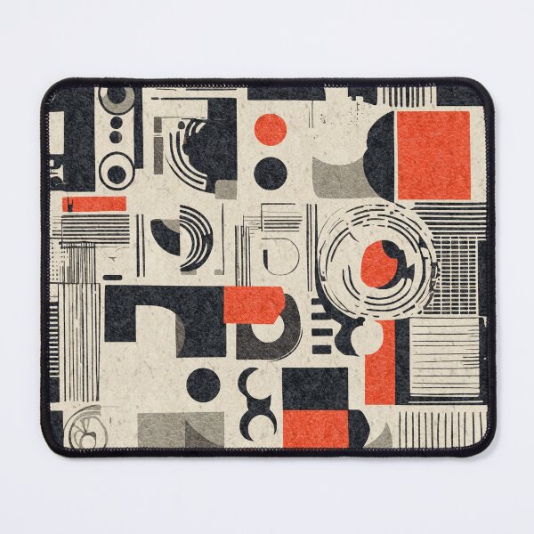 Item preview, Bauhaus pattern - "Black and Red" designed and sold by Hemindway.