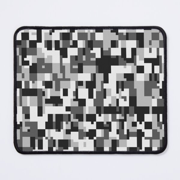Item preview, Dalmatians Will Save Us All  // Vintage Gingham Retro Happy Accident Black And White Glitch 1980s Geometric Cluster Pattern 8bit Pixel Art designed and sold by mixedpixels.