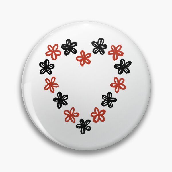 Item preview, Heart heart flowers flower minimal design flower  designed and sold by Tropical Blood.