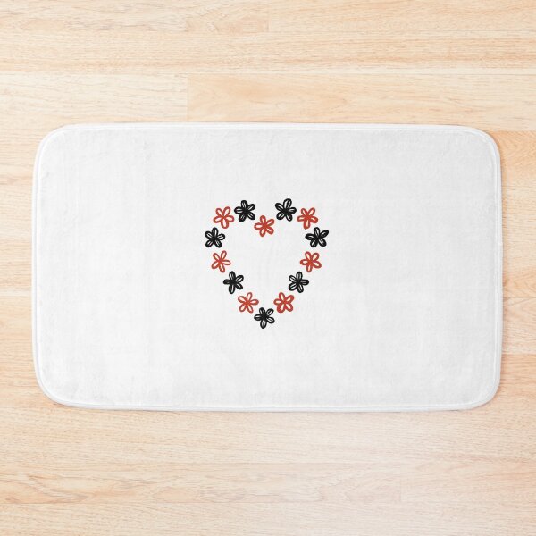 Item preview, Heart heart flowers flower minimal design flower  designed and sold by Tropical Blood.