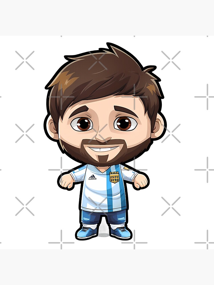 SUQIAN, CHINA - DECEMBER 10, 2022 - World Cup cartoon: Lionel Messi, Suqian  City, Jiangsu Province, China, December 10, 2022. Lionel Messi is Argentin  Stock Photo - Alamy