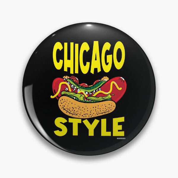 Item preview, Amante de los hot dogs al estilo de Chicago designed and sold by eShirtLabs.