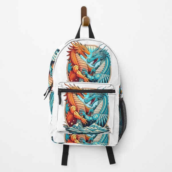 Item preview, Fire & Ice Dragon designed and sold by SabyDigitalArt.