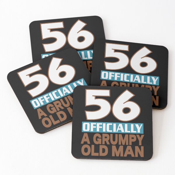 Item preview, 56 officially a grumpy old man designed and sold by giftfromheart.