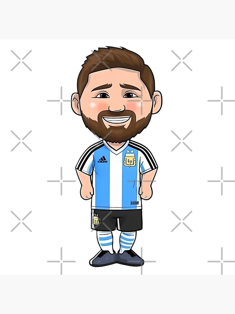 Messi. von takeshioekaki | Sport Cartoon | TOONPOOL