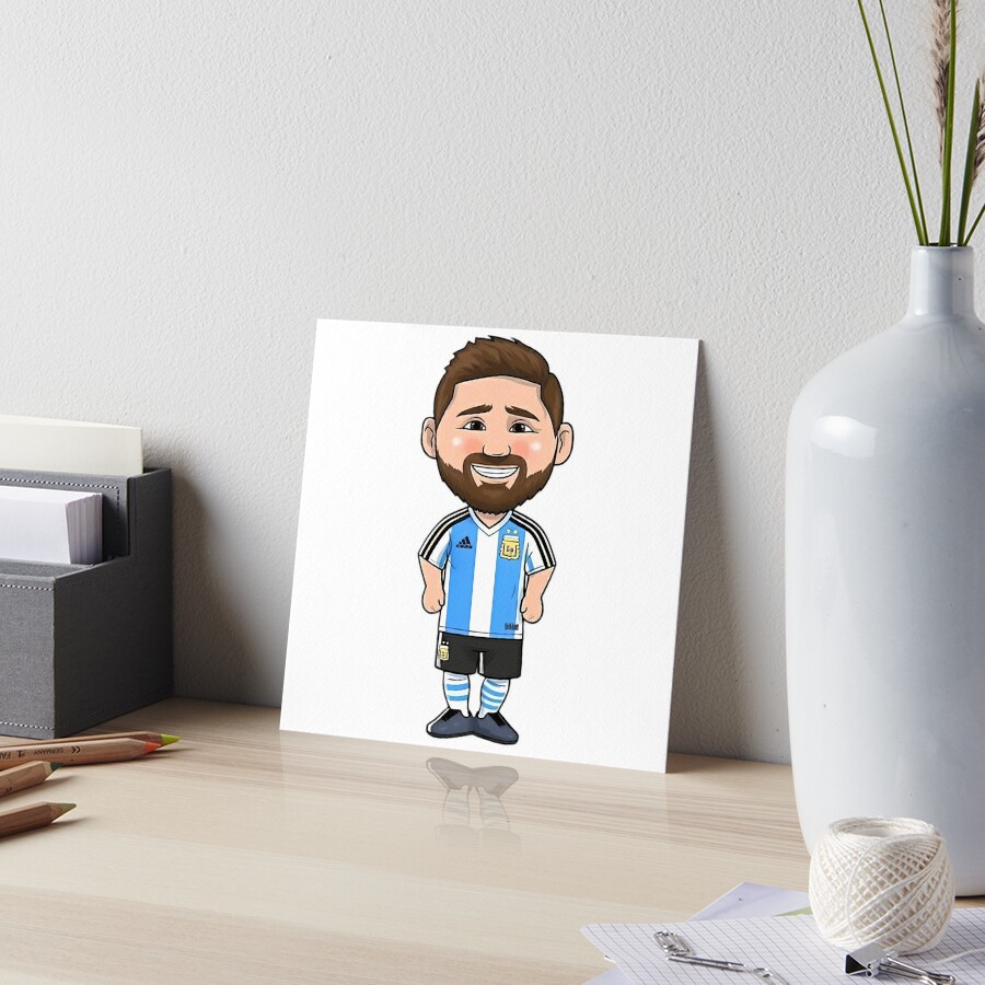 How To Draw Lionel Messi ⚽️ World Cup 2022 - YouTube