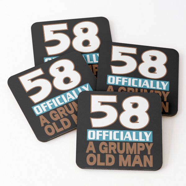 Item preview,  58 officially a grumpy old man designed and sold by giftfromheart.