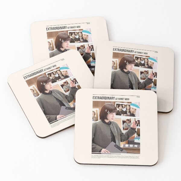 Item preview, Extraordinary Attorney Woo, Minimalist Kdrama (2022) designed and sold by PinkandP.