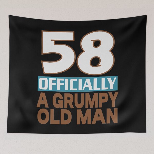 Item preview,  58 officially a grumpy old man designed and sold by giftfromheart.