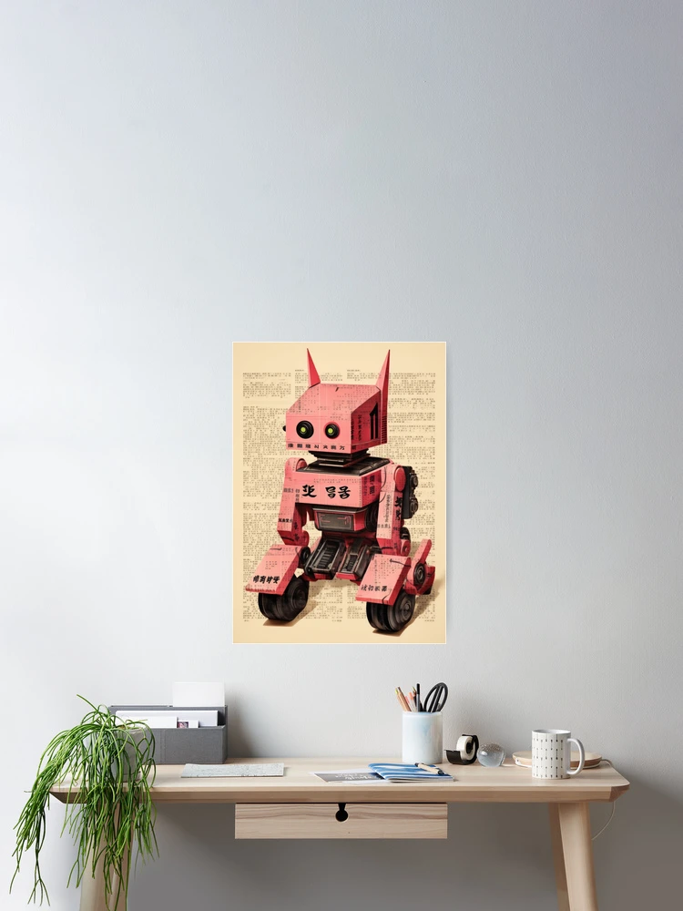 Thumbnail 2 of 3, Poster, Scripted Cyborg designed and sold by VisionDuke.