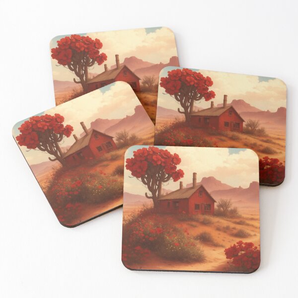 Item preview,   Nature Landscape desert  red and brown oil painting  designed and sold by chigara.