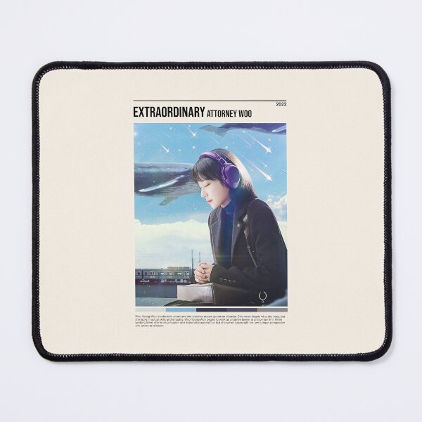 Item preview, Extraordinary Attorney Woo, Minimalist Kdrama (2022) designed and sold by PinkandP.