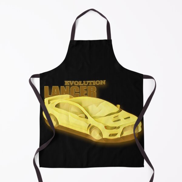 Item preview, Yellow Mitsubishi Lancer Evo designed and sold by GirlFromBrazil.