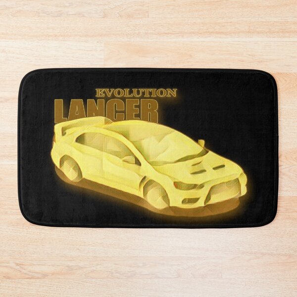 Item preview, Yellow Mitsubishi Lancer Evo designed and sold by GirlFromBrazil.