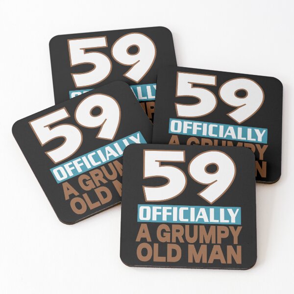 Item preview, 59 officially a grumpy old man designed and sold by giftfromheart.
