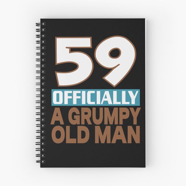 Item preview, 59 officially a grumpy old man designed and sold by giftfromheart.