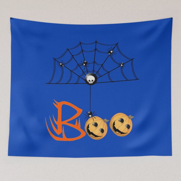 Item preview, Boo Skull Spiders - Jack O Lantern Pumpkin - Halloween  designed and sold by ShreecreatE.