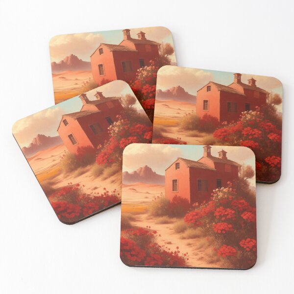 Item preview,   Nature Landscape desert  red and brown oil painting  designed and sold by chigara.