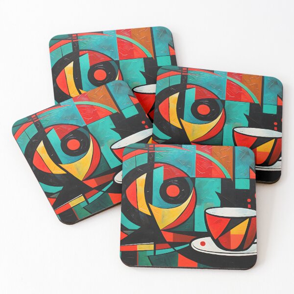 Item preview, Coffee Palette- Harmonizing Bold Colors and Artistic Styles in AI-Inspired Hues designed and sold by OlfactoART Studio.