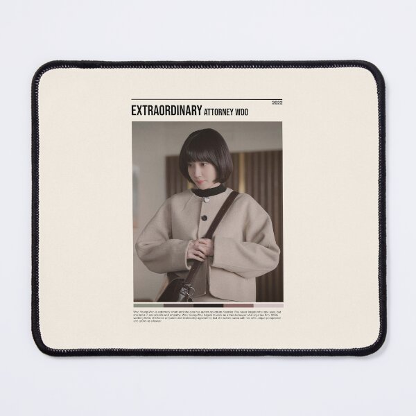 Item preview, Extraordinary Attorney Woo, Minimalist Kdrama (2022) designed and sold by PinkandP.