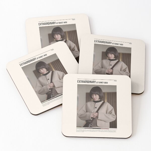 Item preview, Extraordinary Attorney Woo, Minimalist Kdrama (2022) designed and sold by PinkandP.