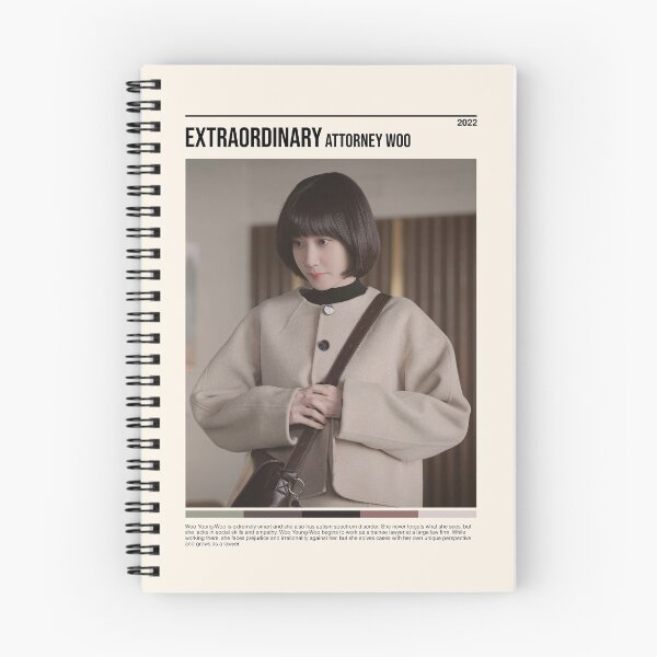 Item preview, Extraordinary Attorney Woo, Minimalist Kdrama (2022) designed and sold by PinkandP.
