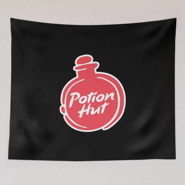 Item preview, Potion Hut - RPG Pizza Parody designed and sold by Studio Mootant.