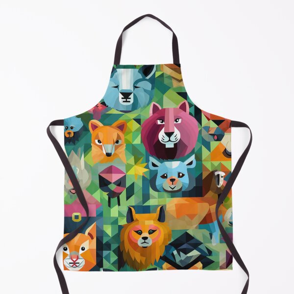 Item preview, Colorful animals seamless pattern 08 designed and sold by Phumtanis66.