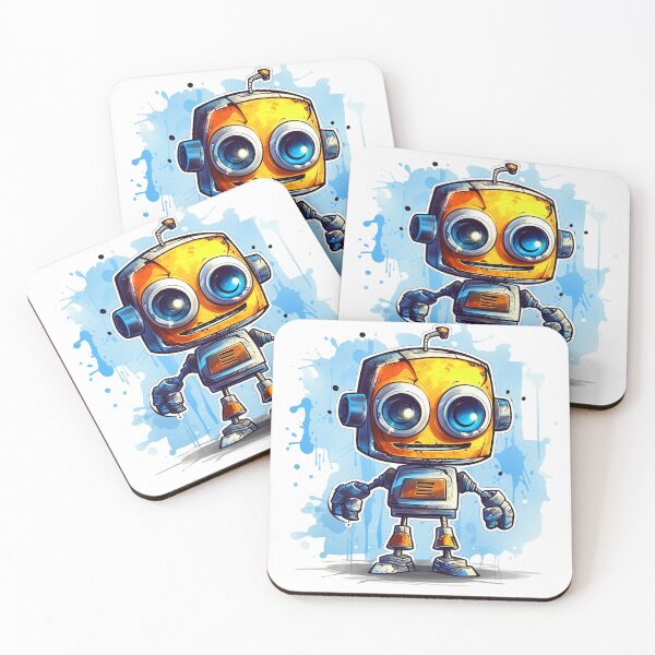 Item preview,  yellow robot designed and sold by thanomsak suwannasi.