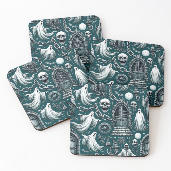 Item preview, Chill-Inducing Scary Halloween Design designed and sold by The-Library.