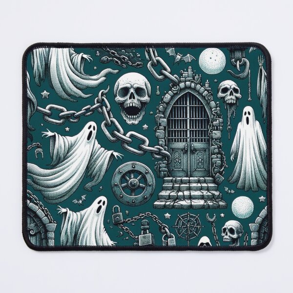 Item preview, Chill-Inducing Scary Halloween Design designed and sold by The-Library.