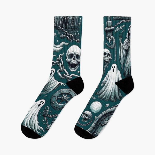Item preview, Chill-Inducing Scary Halloween Design designed and sold by The-Library.