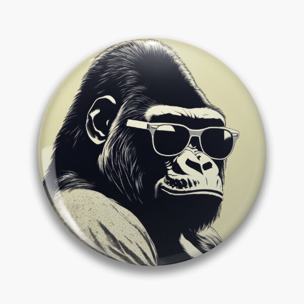 Item preview, Gorilla with Sunglasses designed and sold by Bilisik.