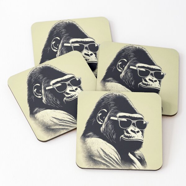 Item preview, Gorilla with Sunglasses designed and sold by Bilisik.
