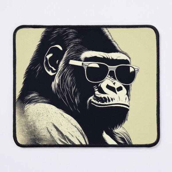 Item preview, Gorilla with Sunglasses designed and sold by Bilisik.