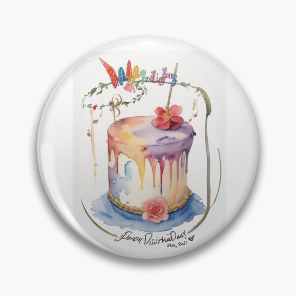 Item preview, Birthday cake designed and sold by desinganddecor.