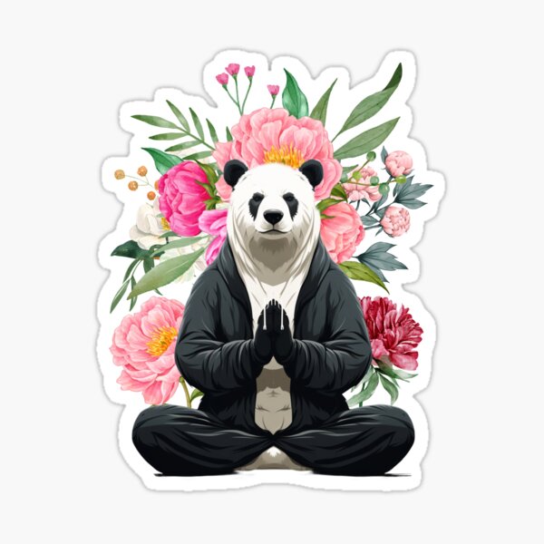 Girls Long Sleeve 'Panda Yoga' And 'Best Friends' Avocado Graphic