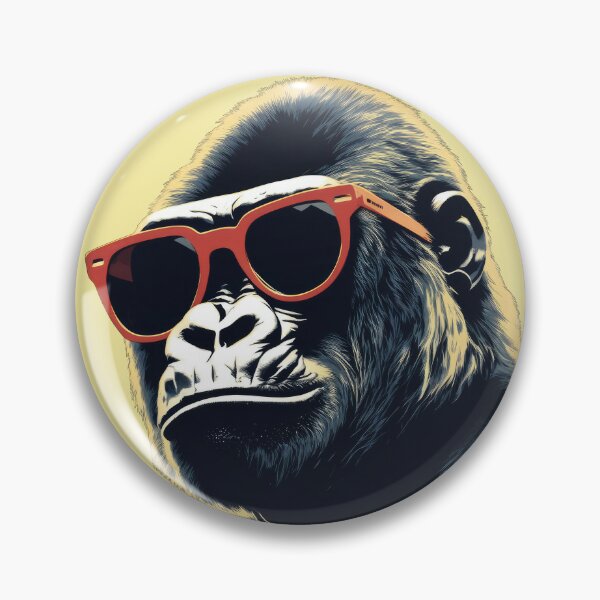 Item preview, Gorilla with Sunglasses designed and sold by Bilisik.