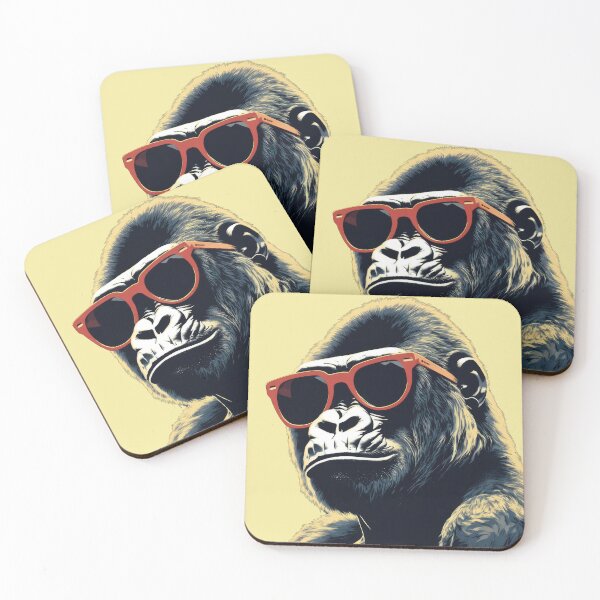 Item preview, Gorilla with Sunglasses designed and sold by Bilisik.