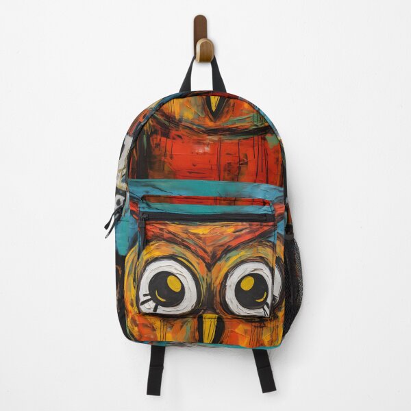 Item preview, Transcendent Eyes- AI Infused Graffiti Abstract Owl Visions in the Spirit of Cubism and Neo Expressionism designed and sold by OlfactoART Studio.