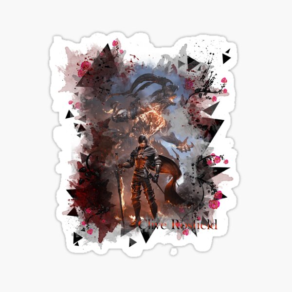 Item preview, Clive and Ifrit FF16 design designed and sold by AngeliaLucis.
