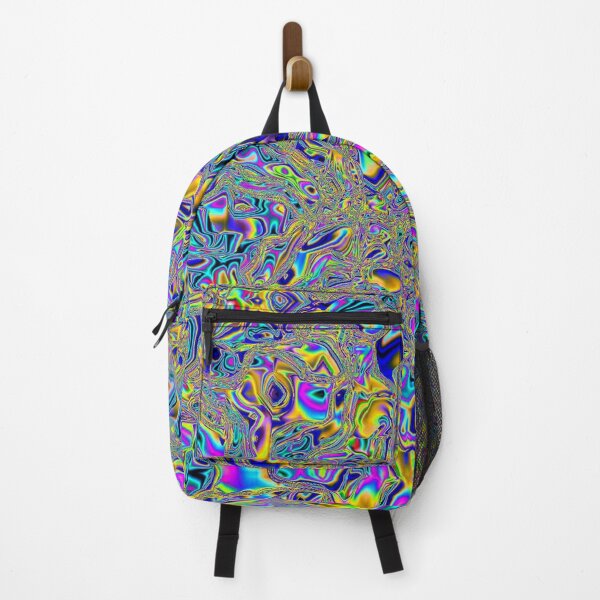Item preview, Abstract Blue & Yellow Liquid Fractal Chaos designed and sold by SXW Designs.