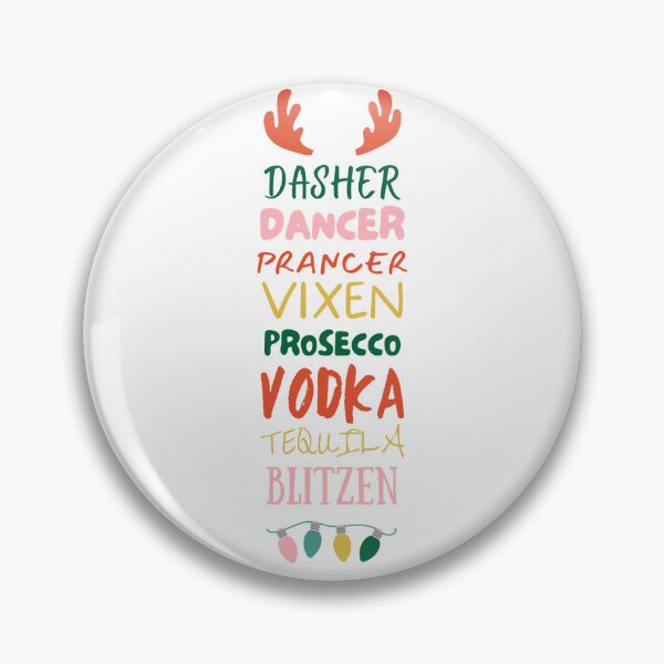 Item preview, Rennes Festifs: From Dasher to Tequila designed and sold by Geek-Attitude.
