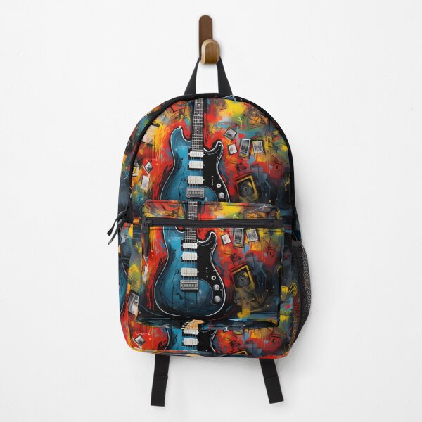 Item preview, Sonic Canvas: Abstract Guitar Harmony in the Spirit of Avant-Garde Movements AI Generated designed and sold by OlfactoART Studio.