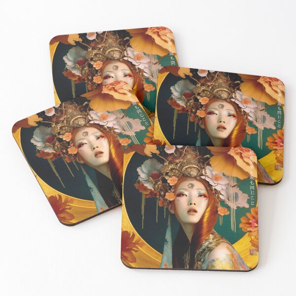 Artikelvorschau, Japanisch, Göttin, Jugendstil, Surrealismus, Zen, Surreal, Fantasie, Japan, Geisha, Geiko, Maiko, Kimono, Haiku entworfen und verkauft von KsaveraArt.
