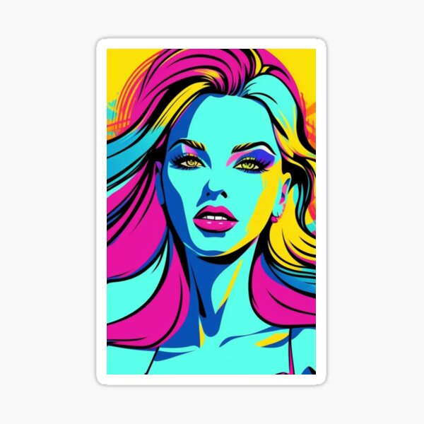 Item preview, Pop Art Girl designed and sold by Luckzknows.