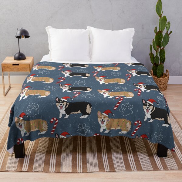 Item preview, Christmas Corgi Pattern designed and sold by KantstandyaC.