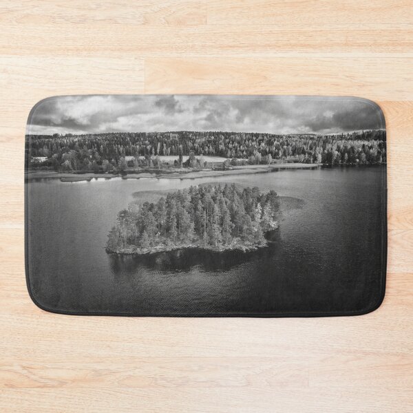 Item preview, The small island. October landscapes bw number 4 designed and sold by Jouko Lehto Photography.